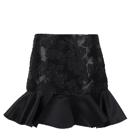 SATIN MINISKIRT