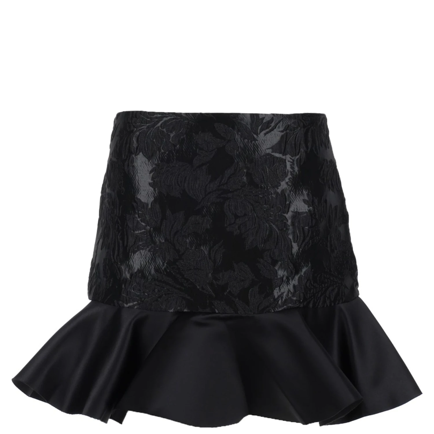 SATIN MINISKIRT