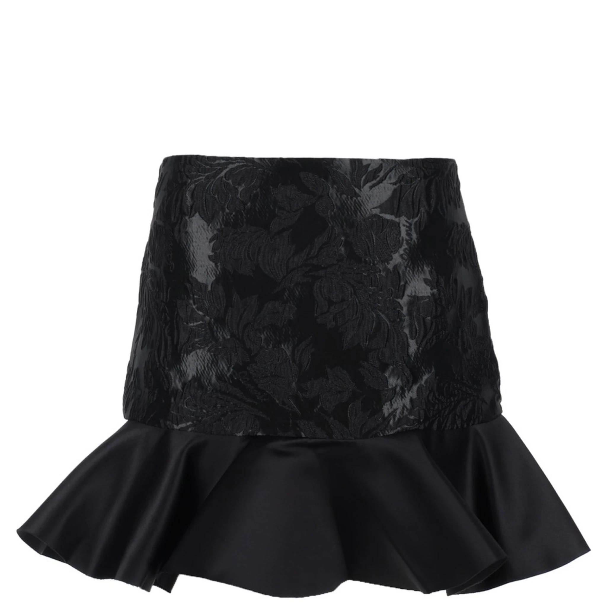 SATIN MINISKIRT