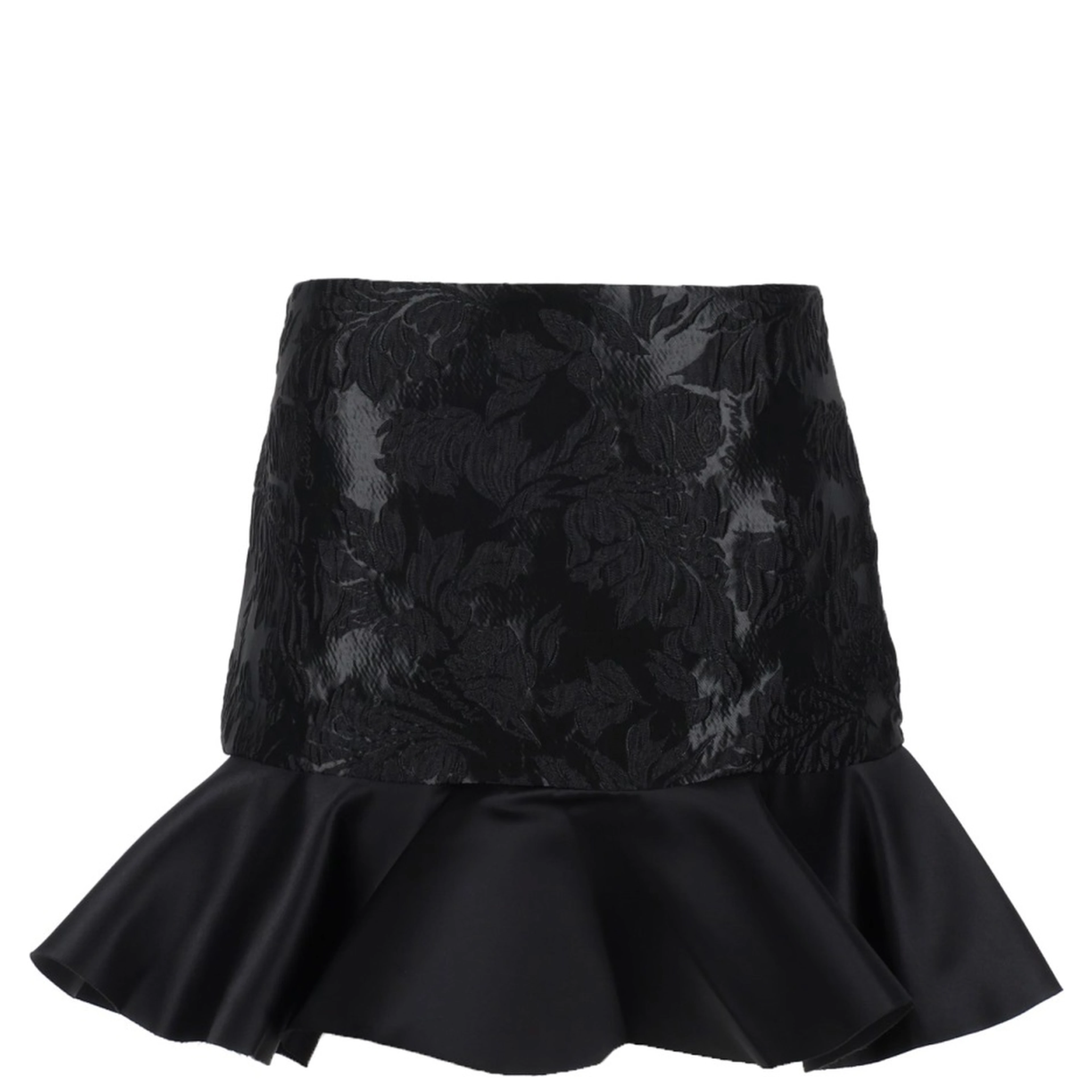 SATIN MINISKIRT