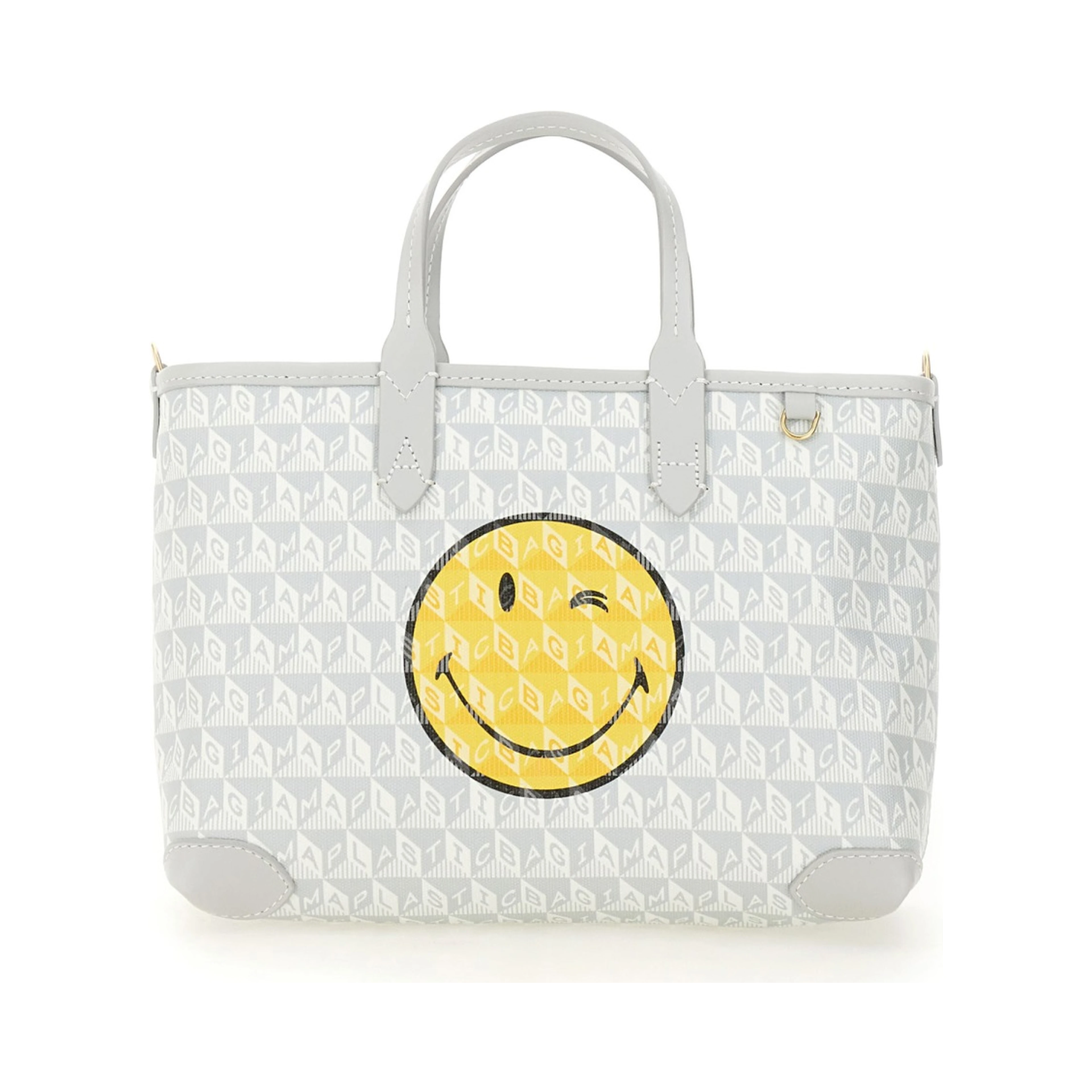 "I AM A PLASTIC BAG WINK" TOTE BAG XS