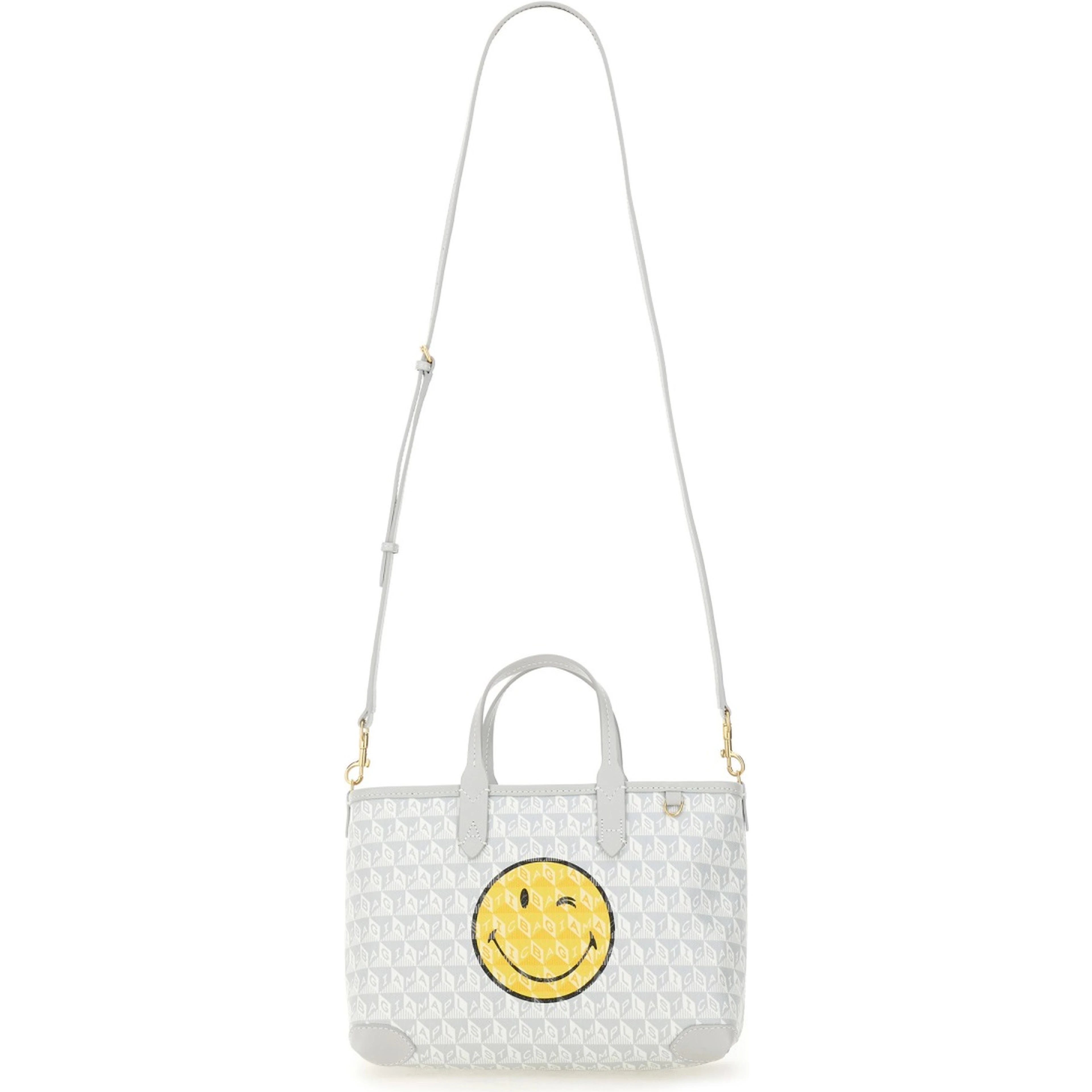 "I AM A PLASTIC BAG WINK" TOTE BAG XS