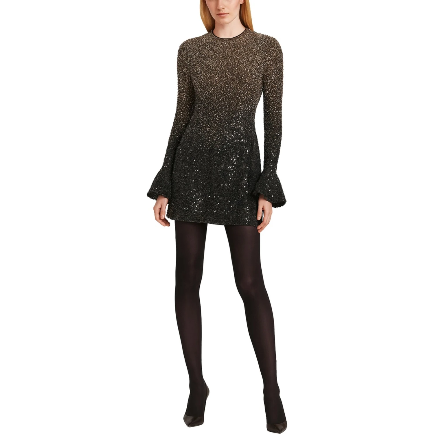 MINI DRESS WITH SEQUINS