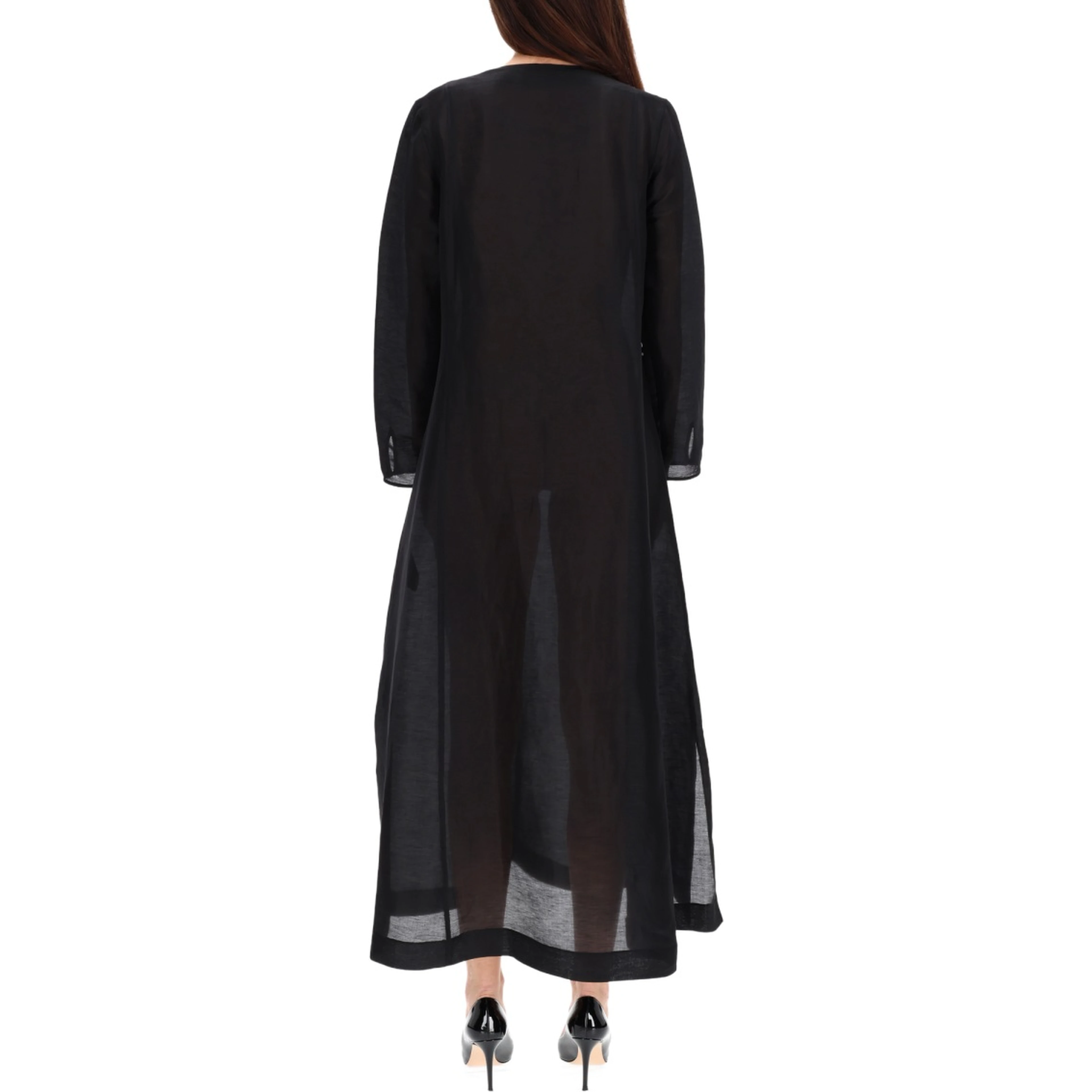 LONG LINEN CAFTAN