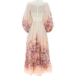 V-NECK LONG DRESS