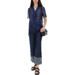JEANS WITH LAPELS