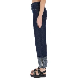 JEANS WITH LAPELS