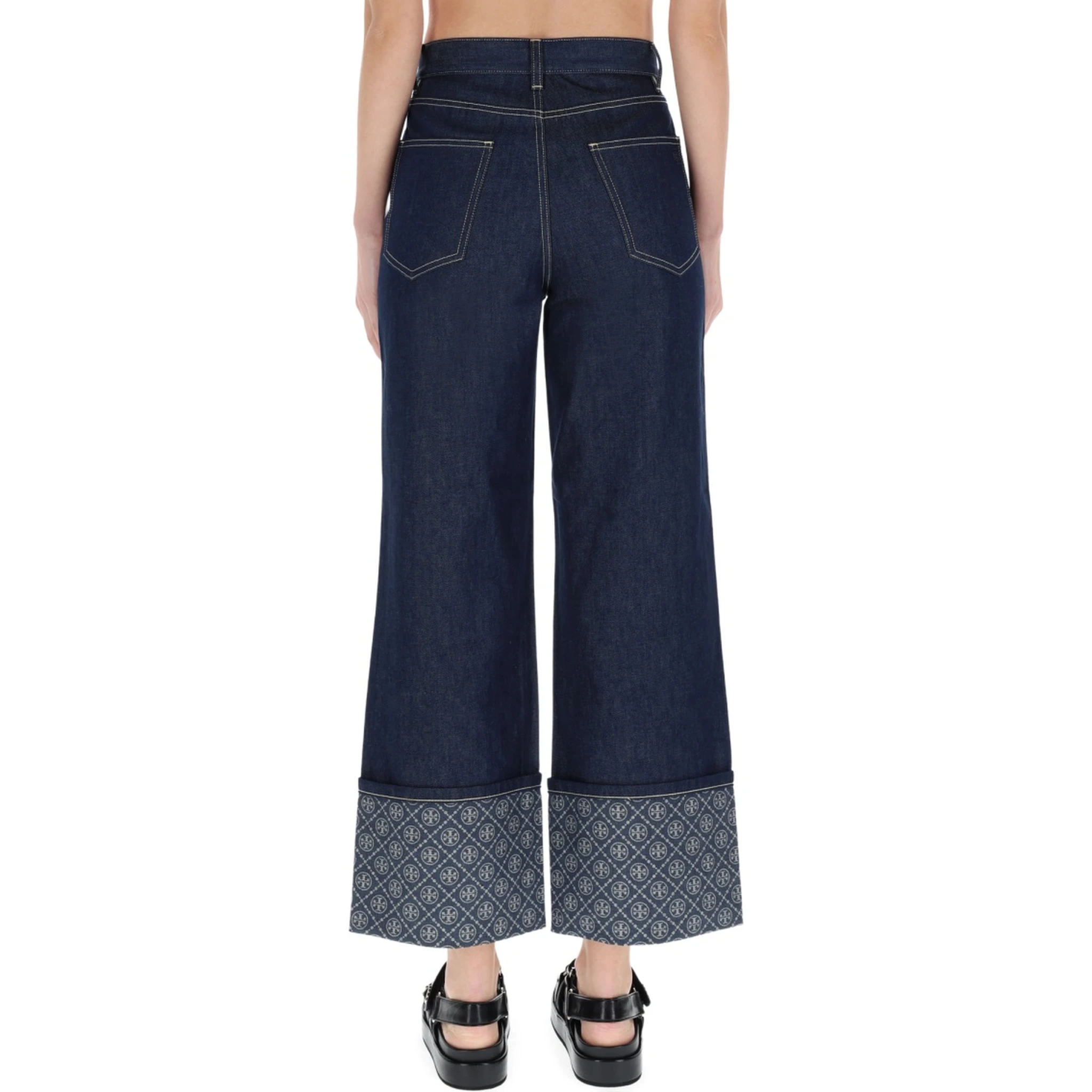 JEANS WITH LAPELS