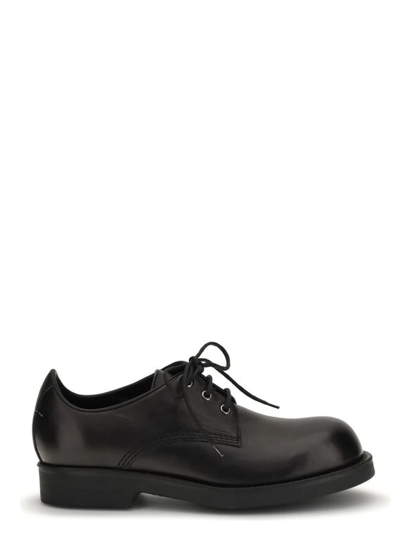 Black Calf Leather Bos Taurus Oxfords And Derbies