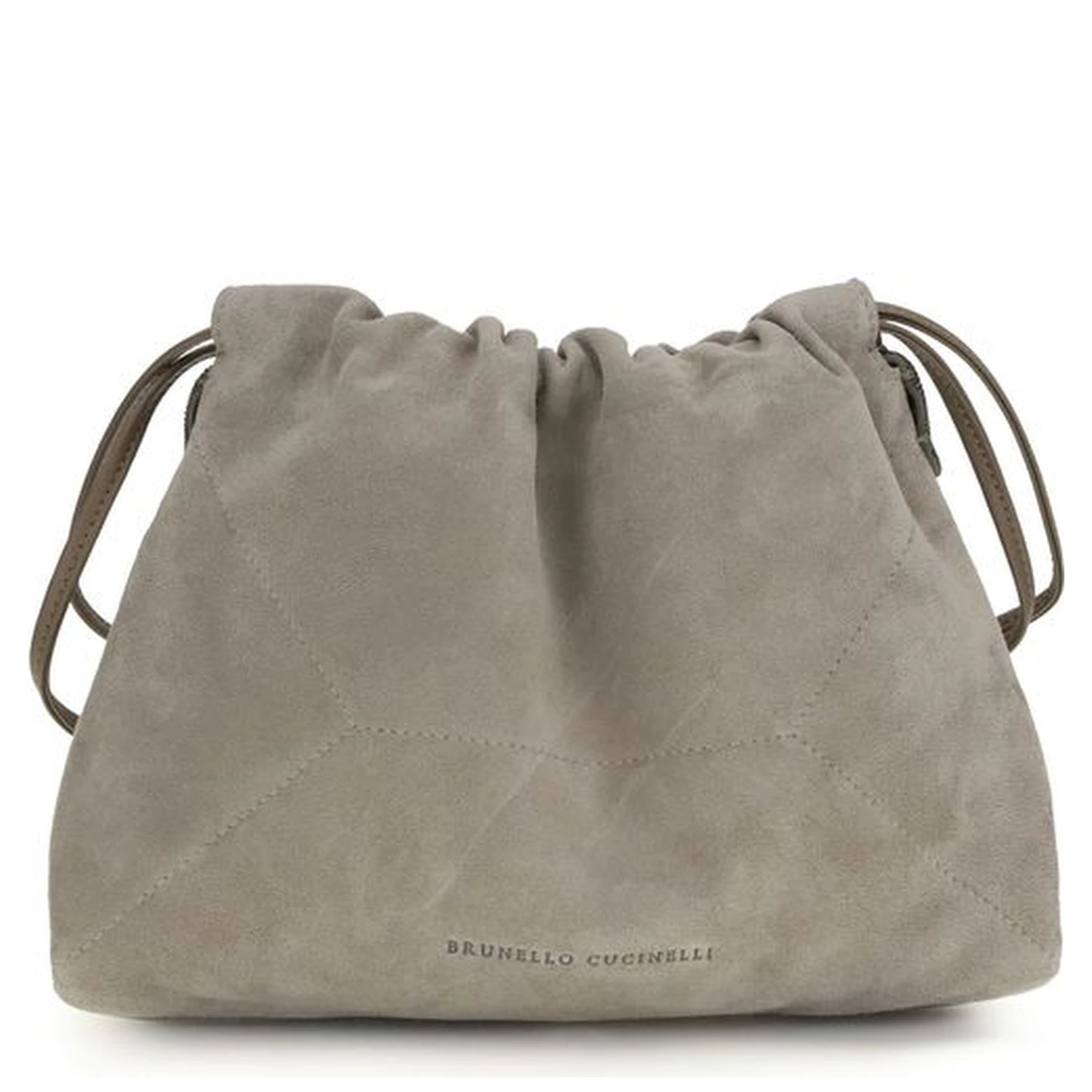 Gray Calf Leather Bos Taurus Shoulder Bag