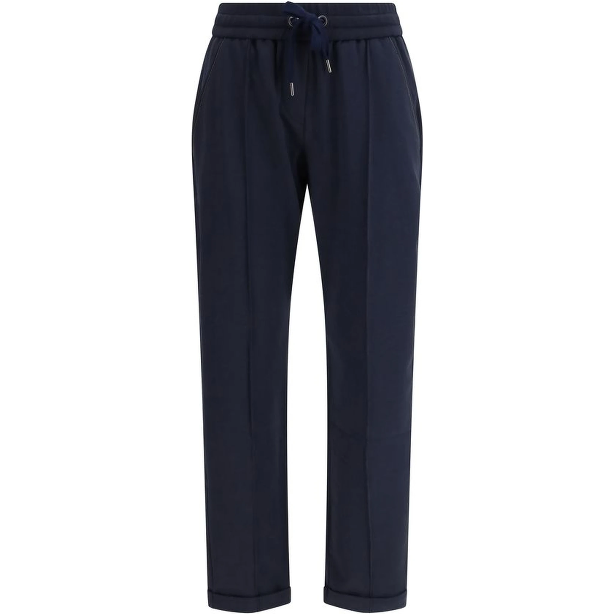 Blue Cotton Joggers (Workout Pants)