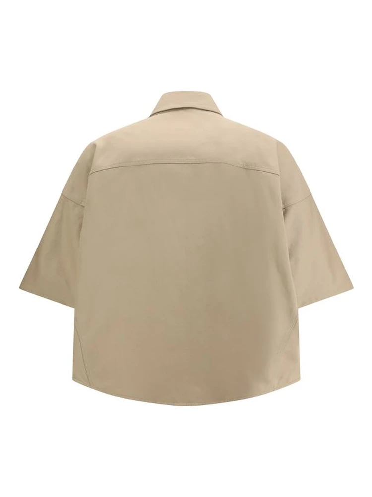 Beige Cotton Shortsleeve Shirt alternative