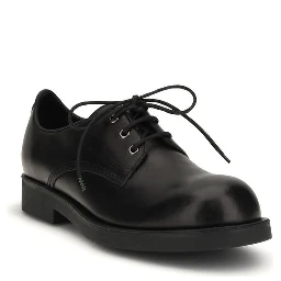 Black Calf Leather Bos Taurus Oxfords And Derbies