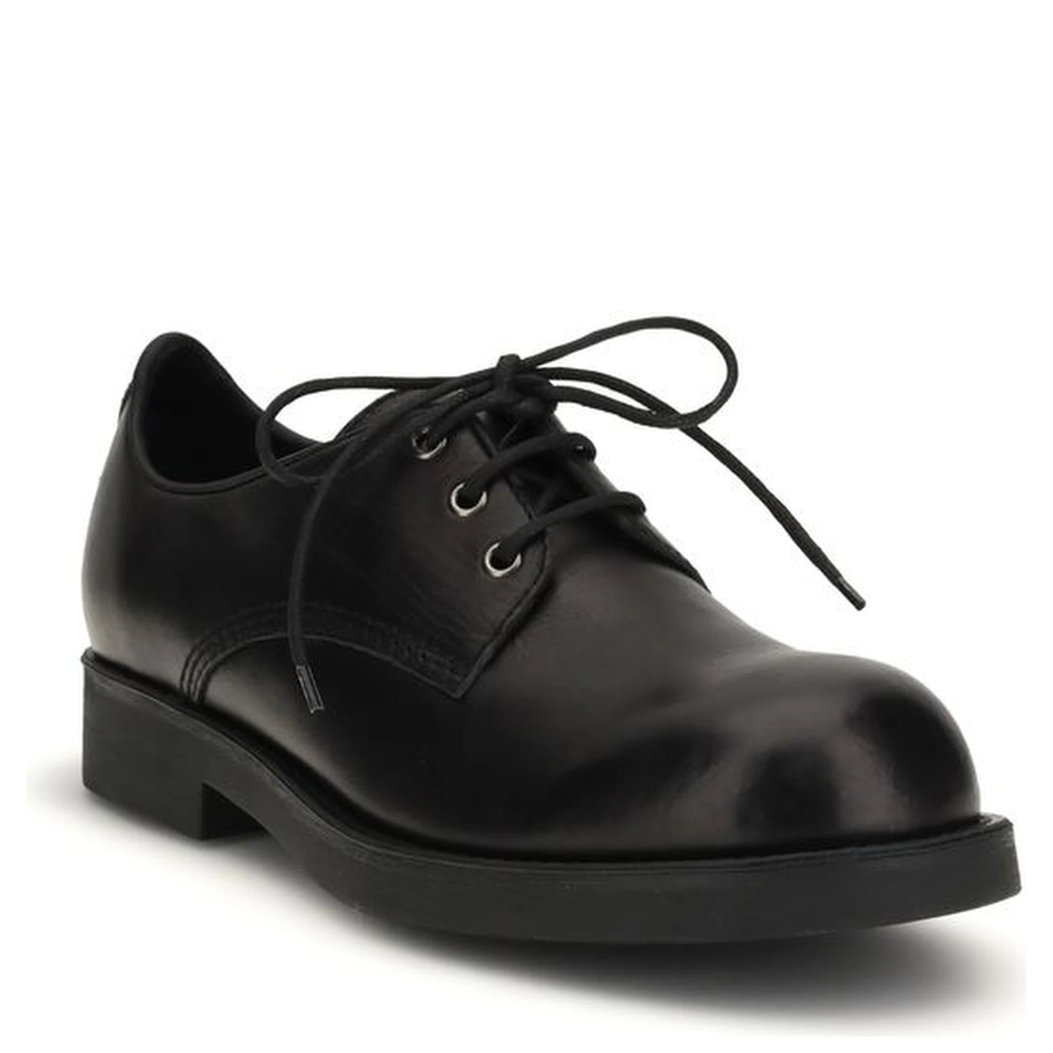 Black Calf Leather Bos Taurus Oxfords And Derbies