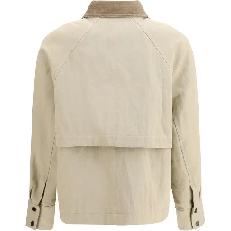 Beige Cotton Coat