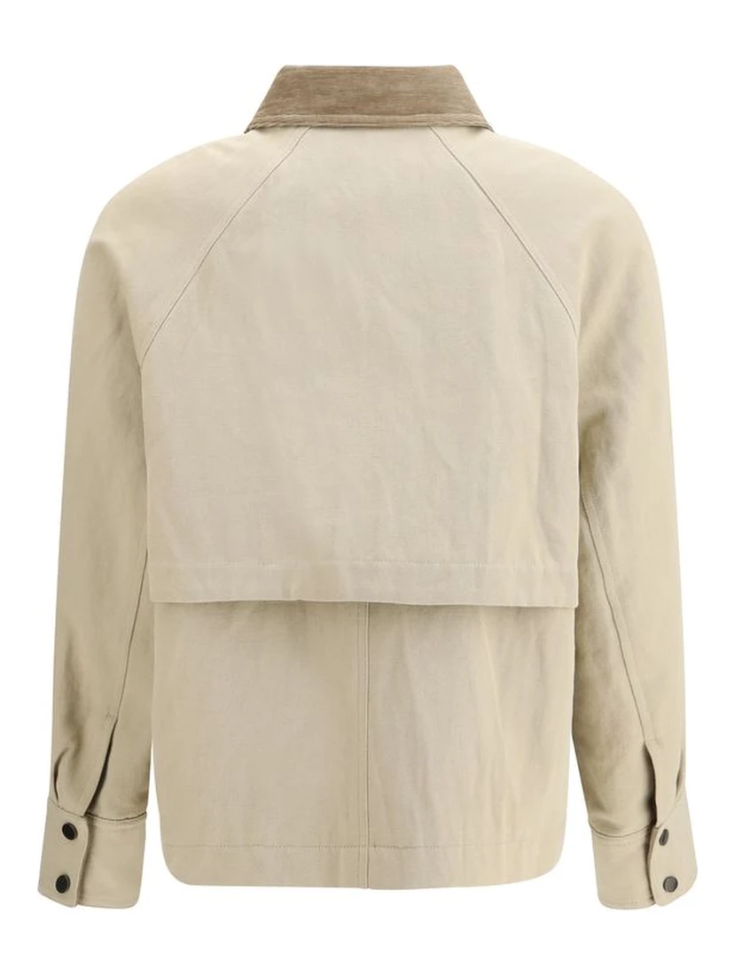 معطف قطني بيج