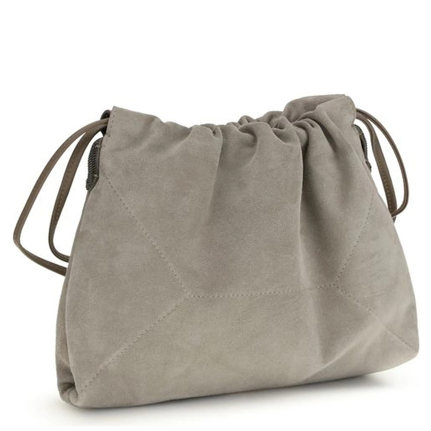 Gray Calf Leather Bos Taurus Shoulder Bag