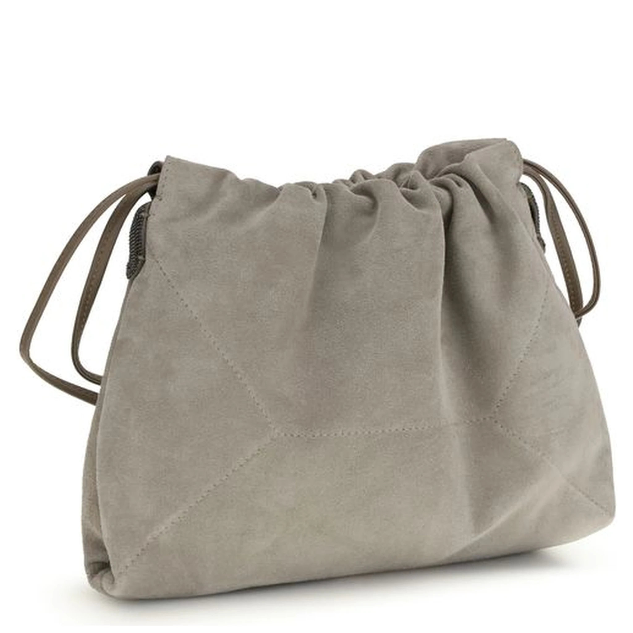 Gray Calf Leather Bos Taurus Shoulder Bag