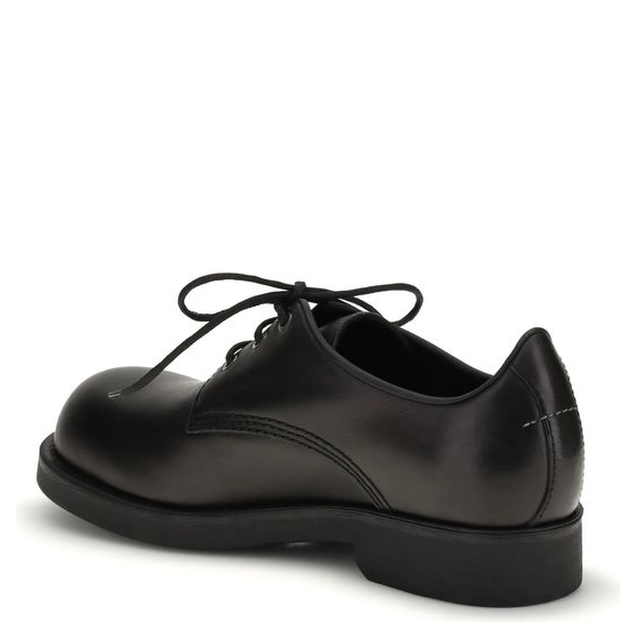 Black Calf Leather Bos Taurus Oxfords And Derbies