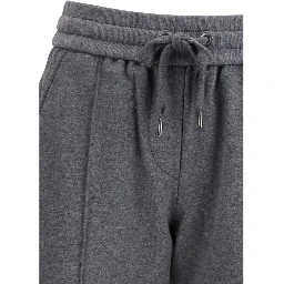 بنطال قطني رمادي كاجوال