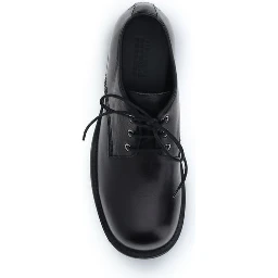Black Calf Leather Bos Taurus Oxfords And Derbies