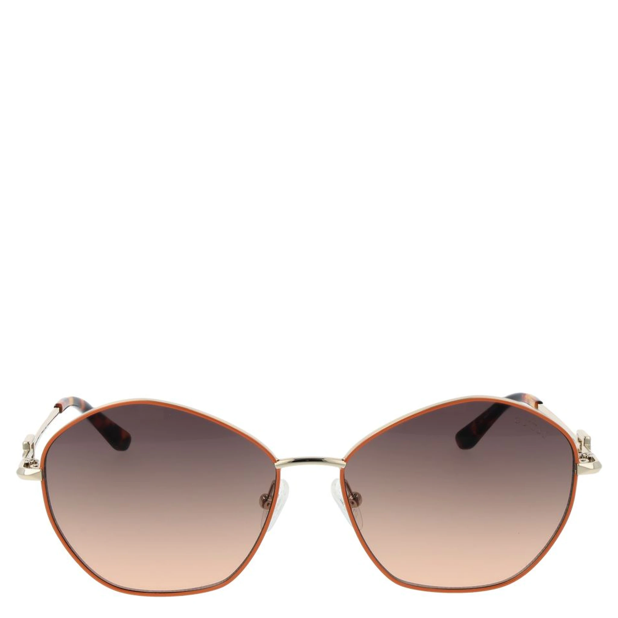 Gold Metal & Plastic Sunglasses