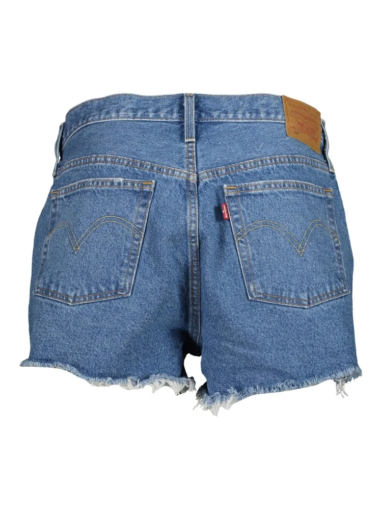 Blue Denim Shorts