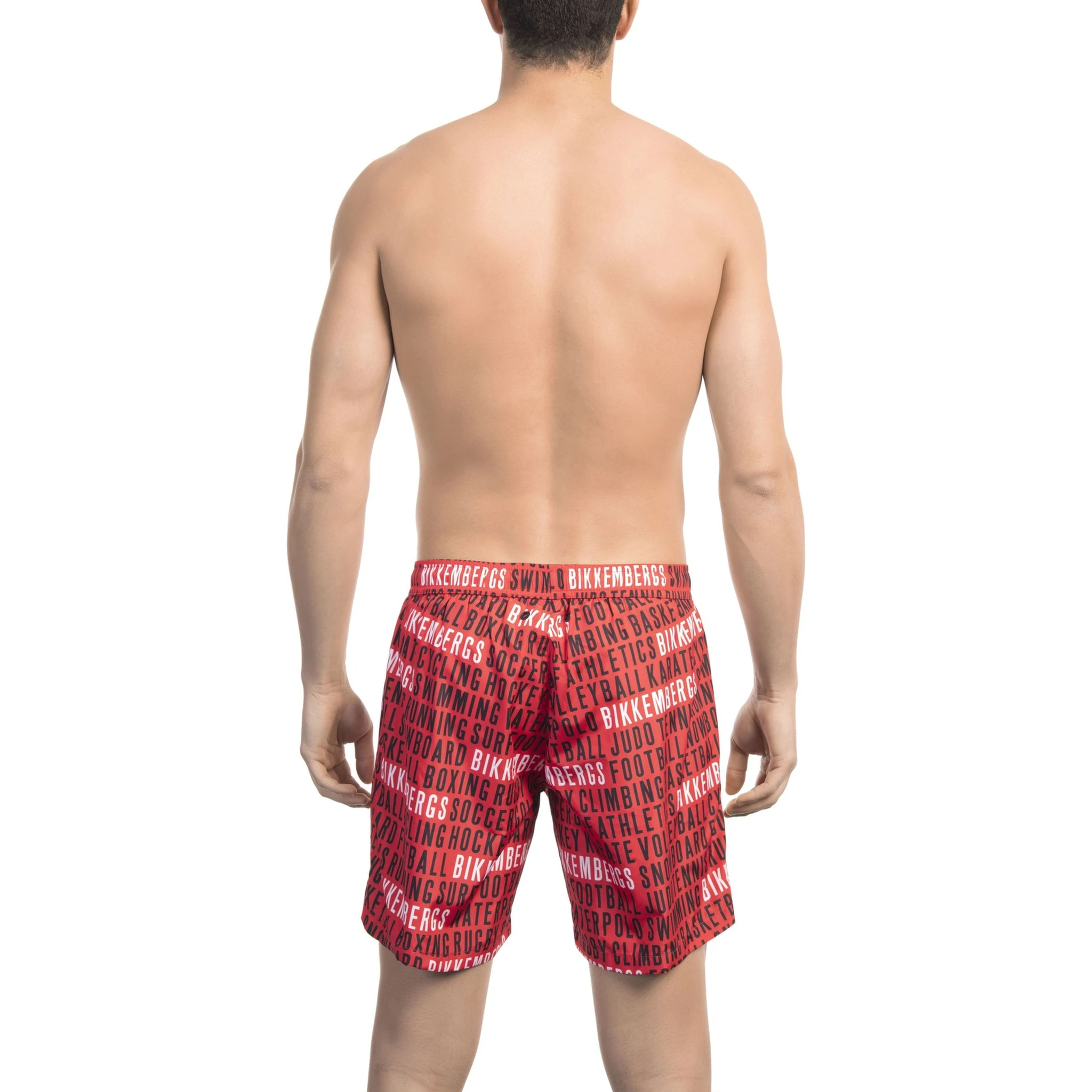 Multicolor Polyester Swim Shorts