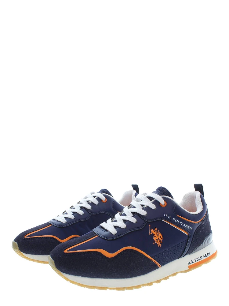 Blue Polyester Athletic Sneakers alternative