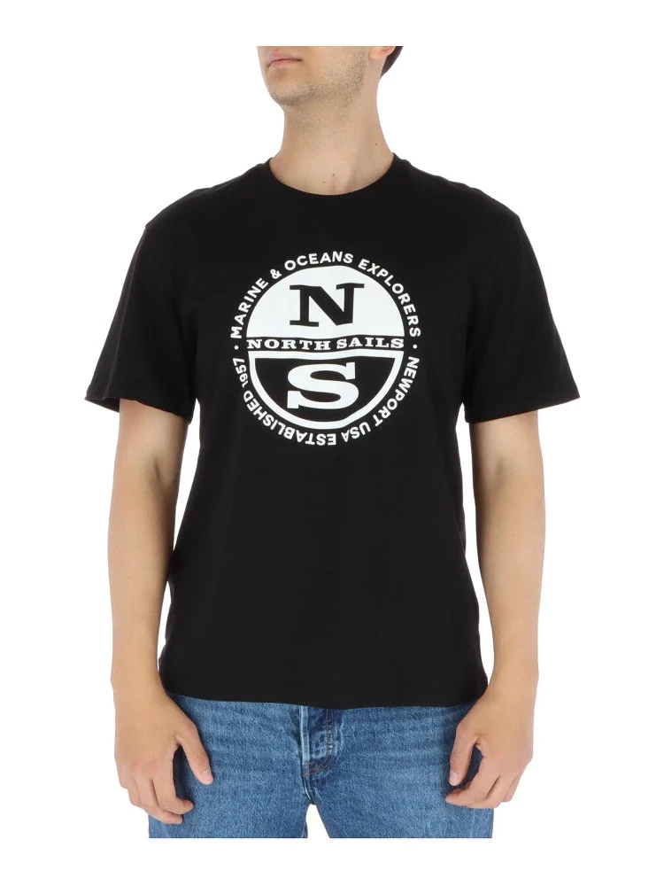 Black Cotton T-Shirt