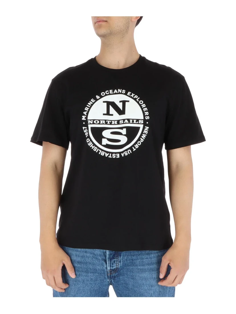 Black Cotton T-Shirt