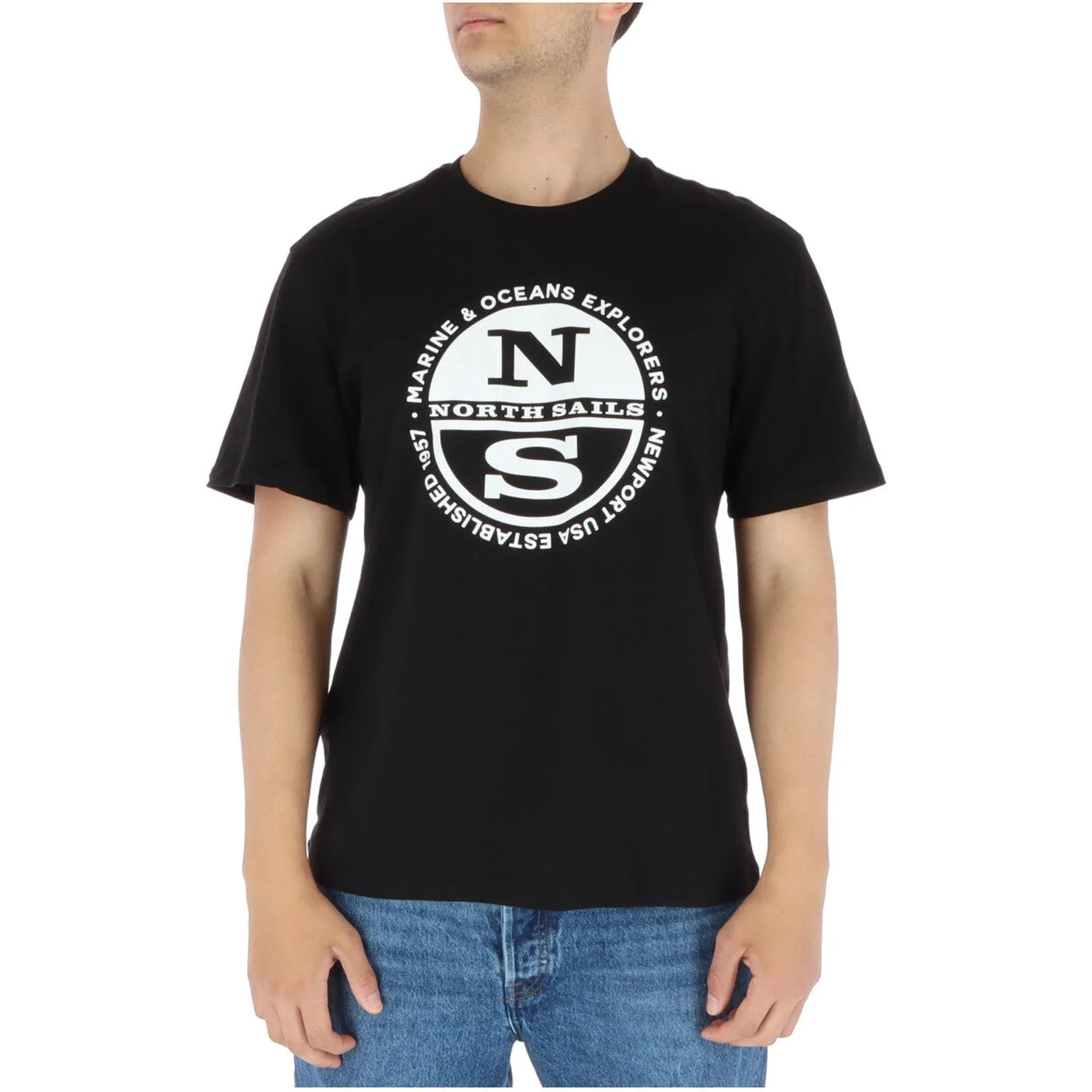 Black Cotton T-Shirt