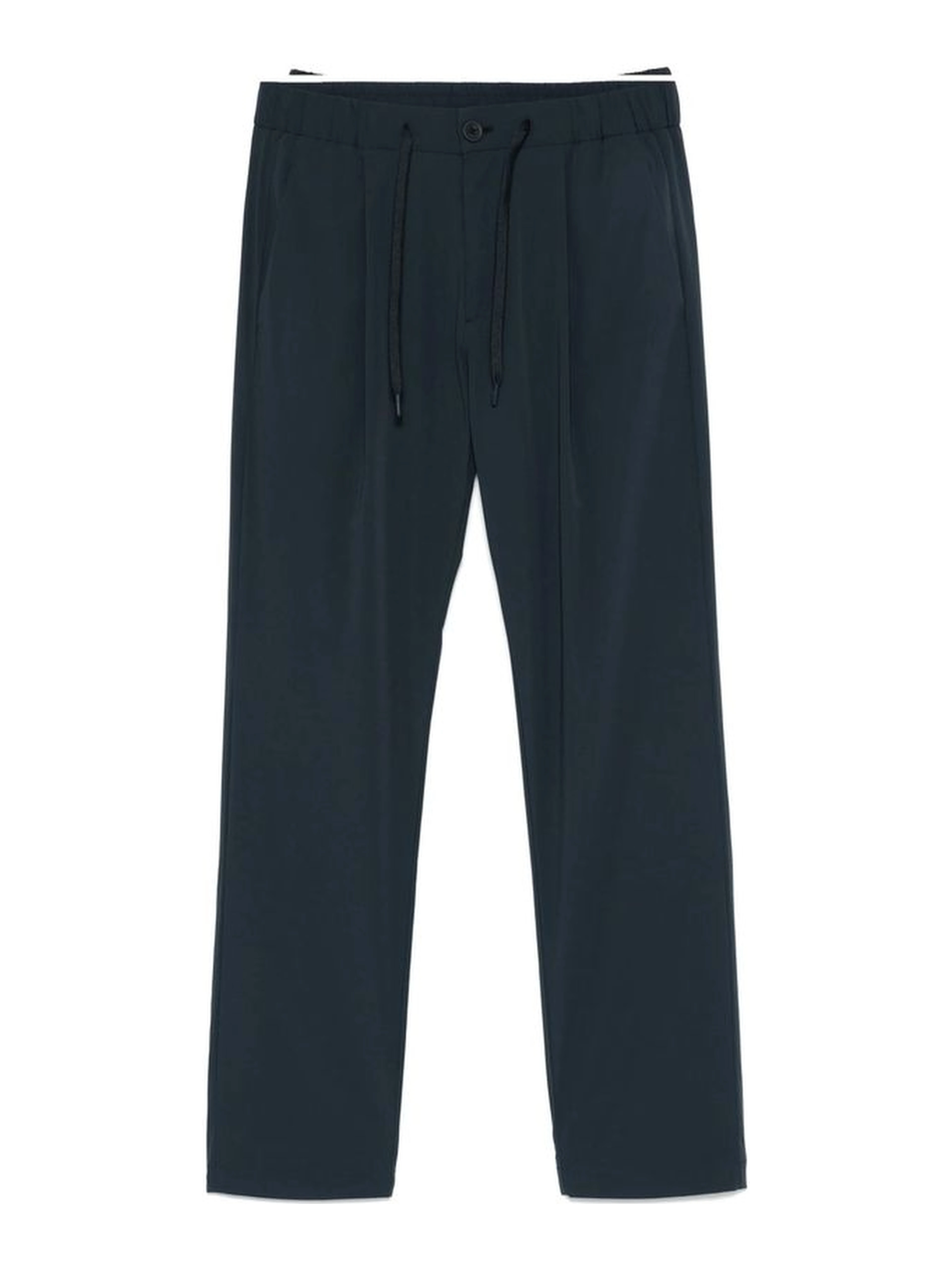 Gray Elastane Athletic Pants