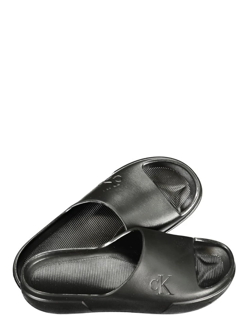 Nero Polyurethane Mens Slipper