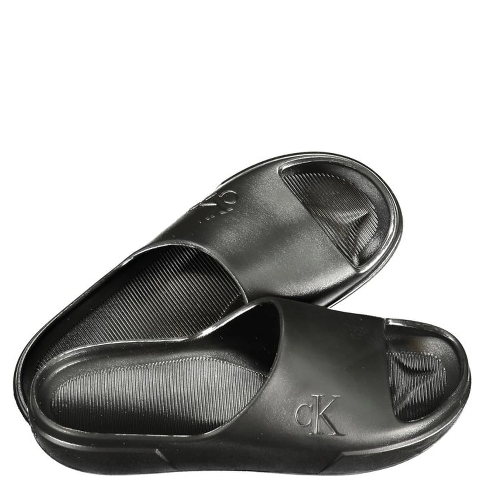 Nero Polyurethane Mens Slipper