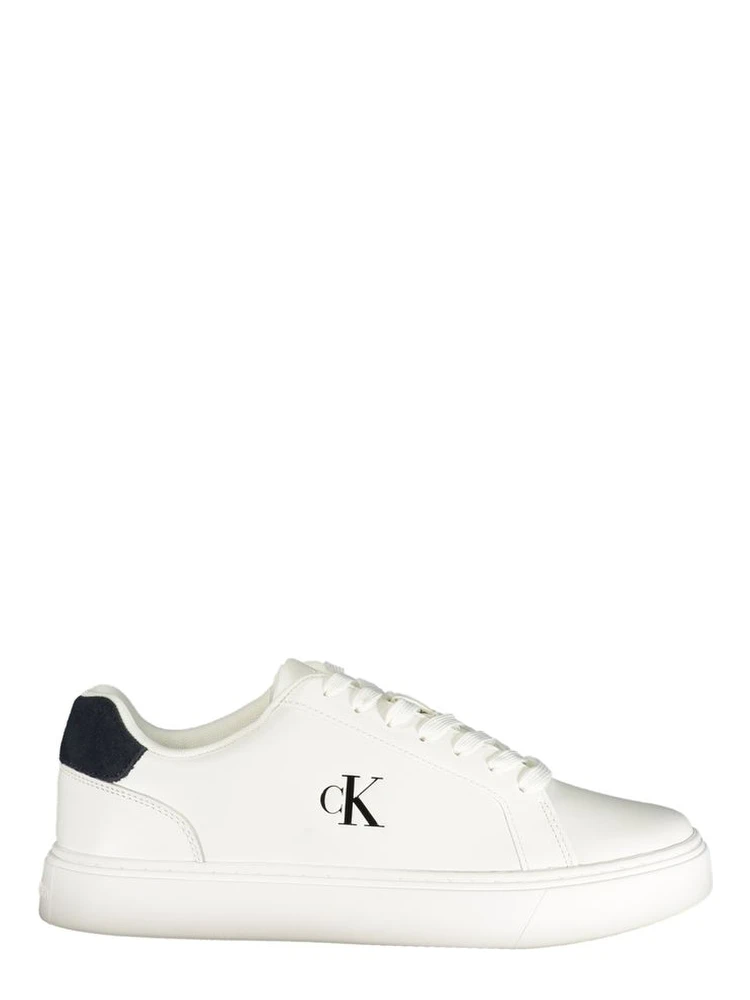 Bianco Poliuretano Uomo Sneaker