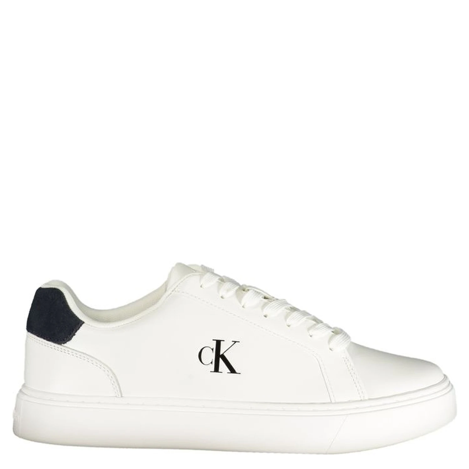 Bianco Poliuretano Uomo Sneaker