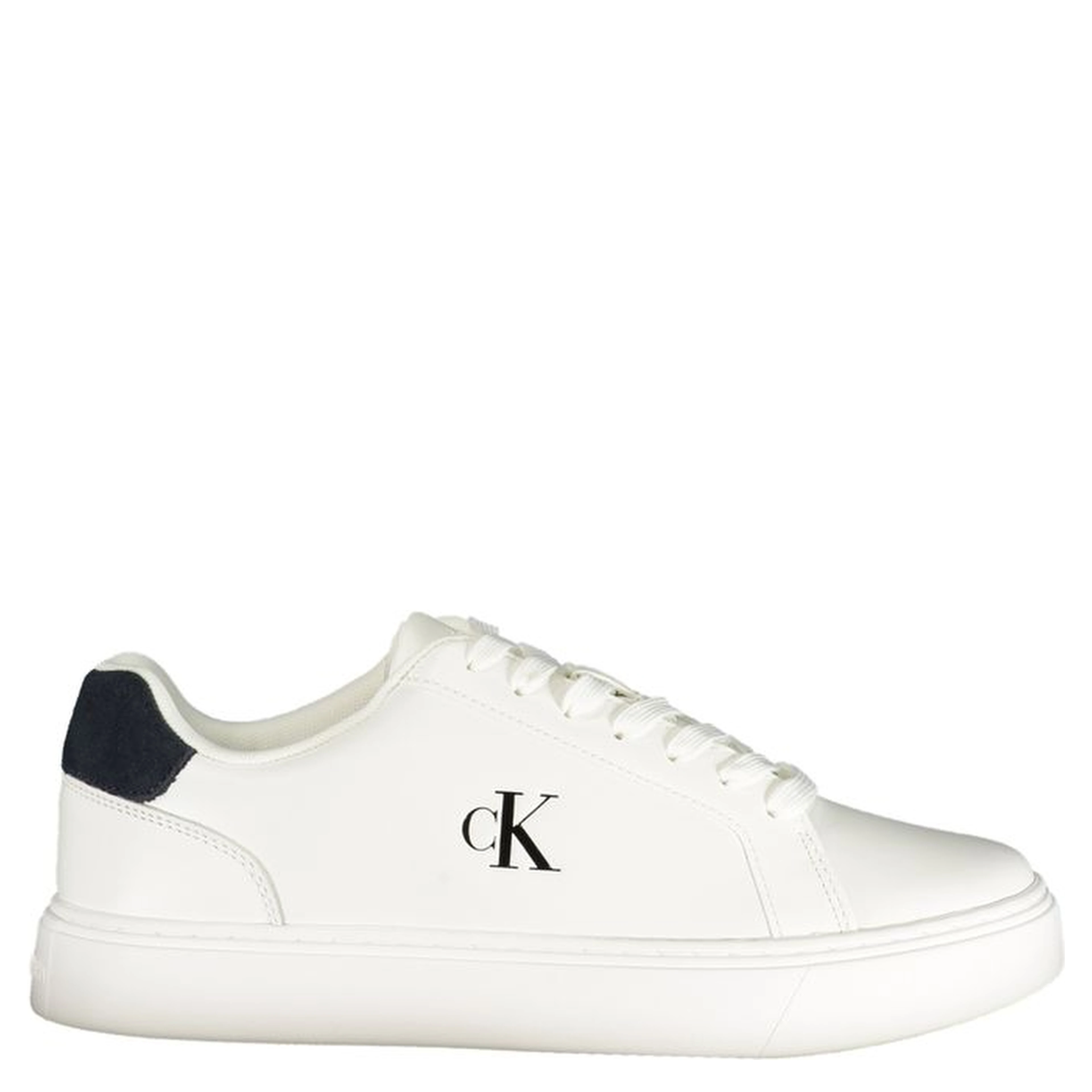 Bianco Poliuretano Uomo Sneaker