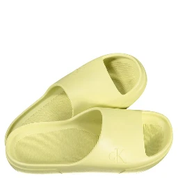 Yellow Polyurethane Men Slipper