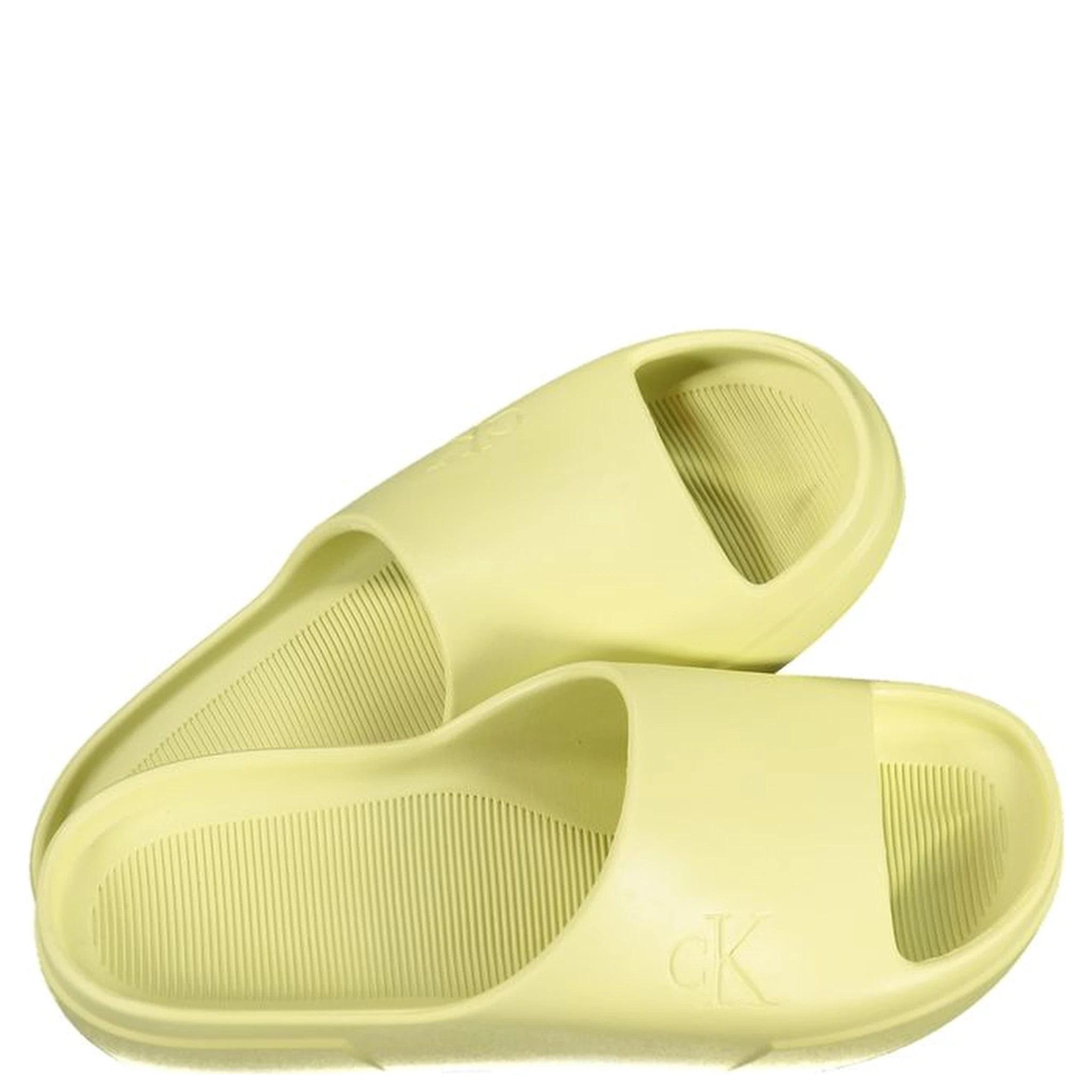Yellow Polyurethane Men Slipper