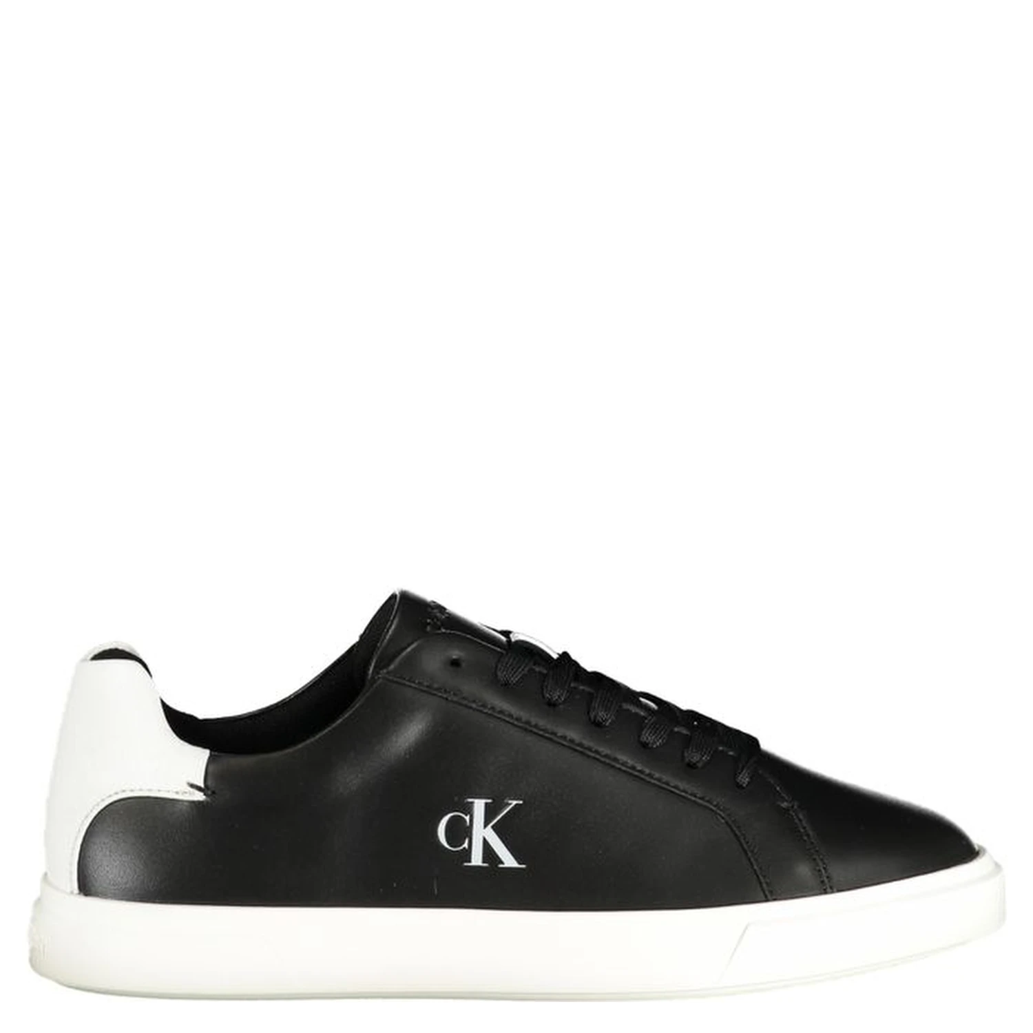 Black Polyurethane Women Sneaker
