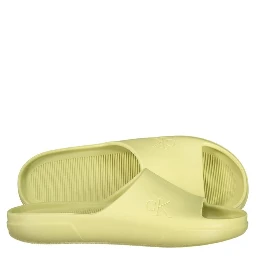 Yellow Polyurethane Men Slipper