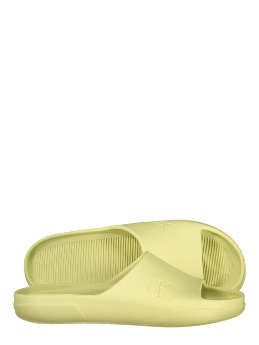 Yellow Polyurethane Men Slipper