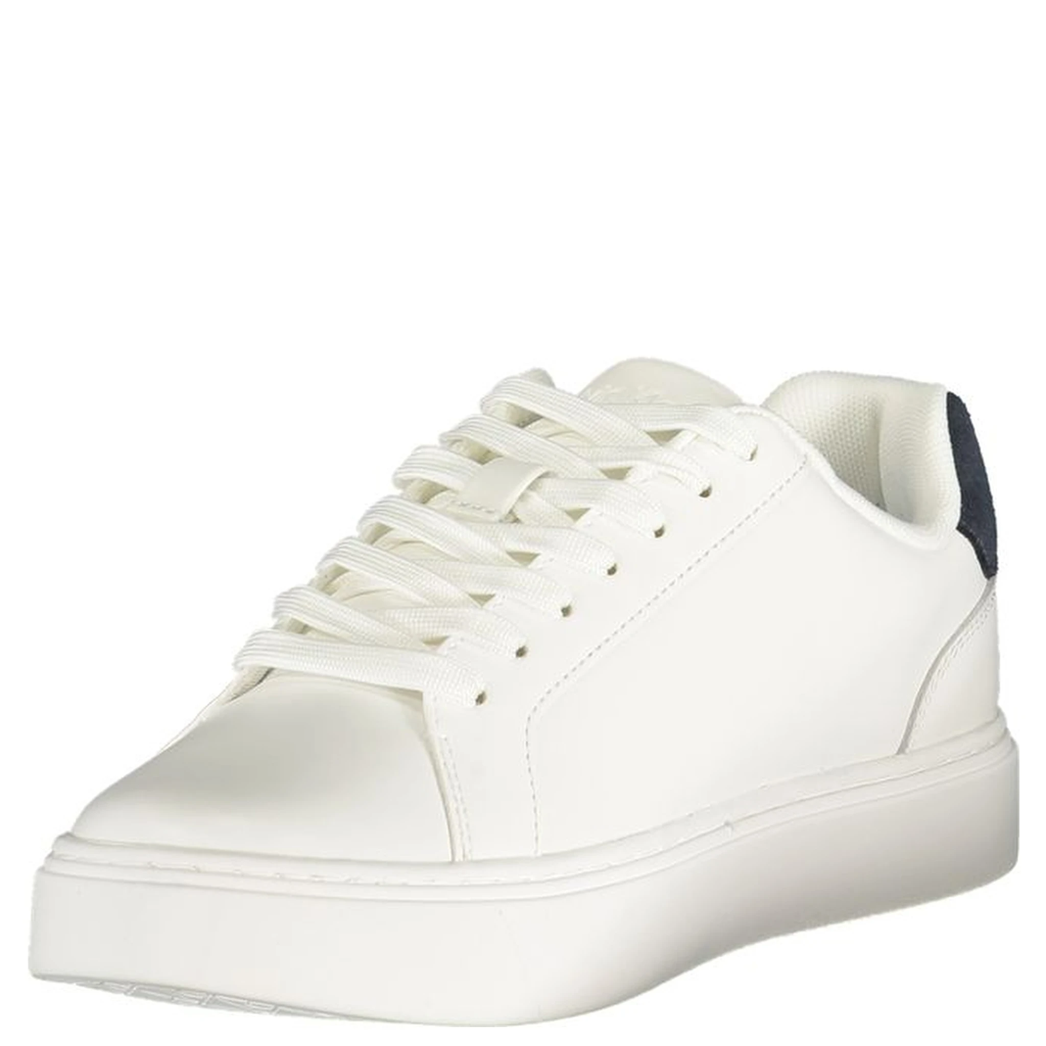 Bianco Poliuretano Uomo Sneaker