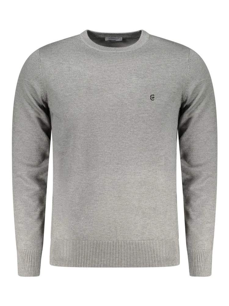 Grigio Viscosa Men Sweater