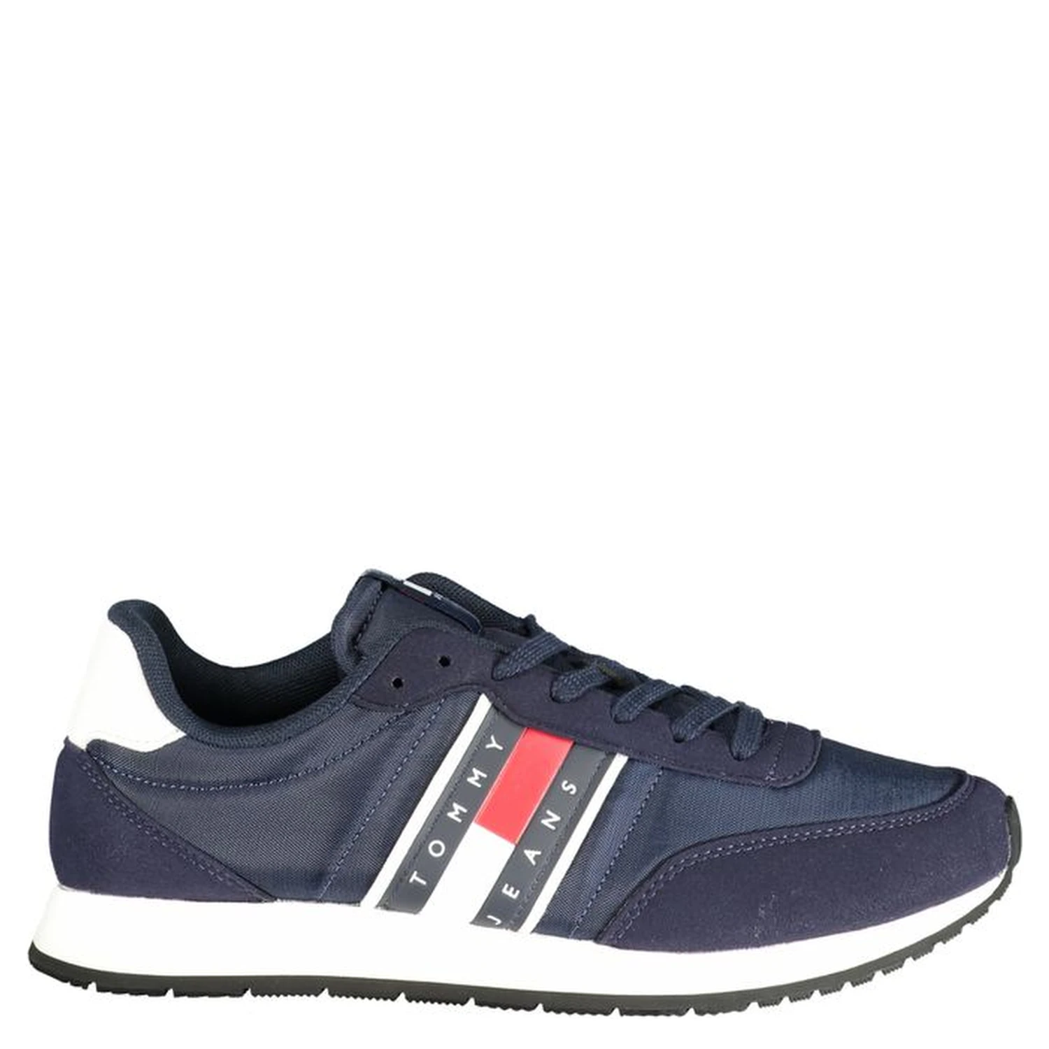 Blue Polyurethane Men Sneaker