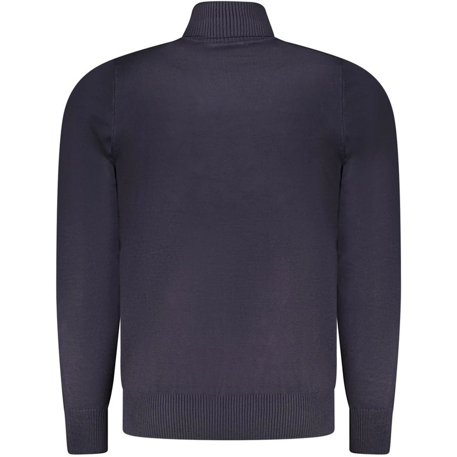 Blu Viscosa Uomo Maglia