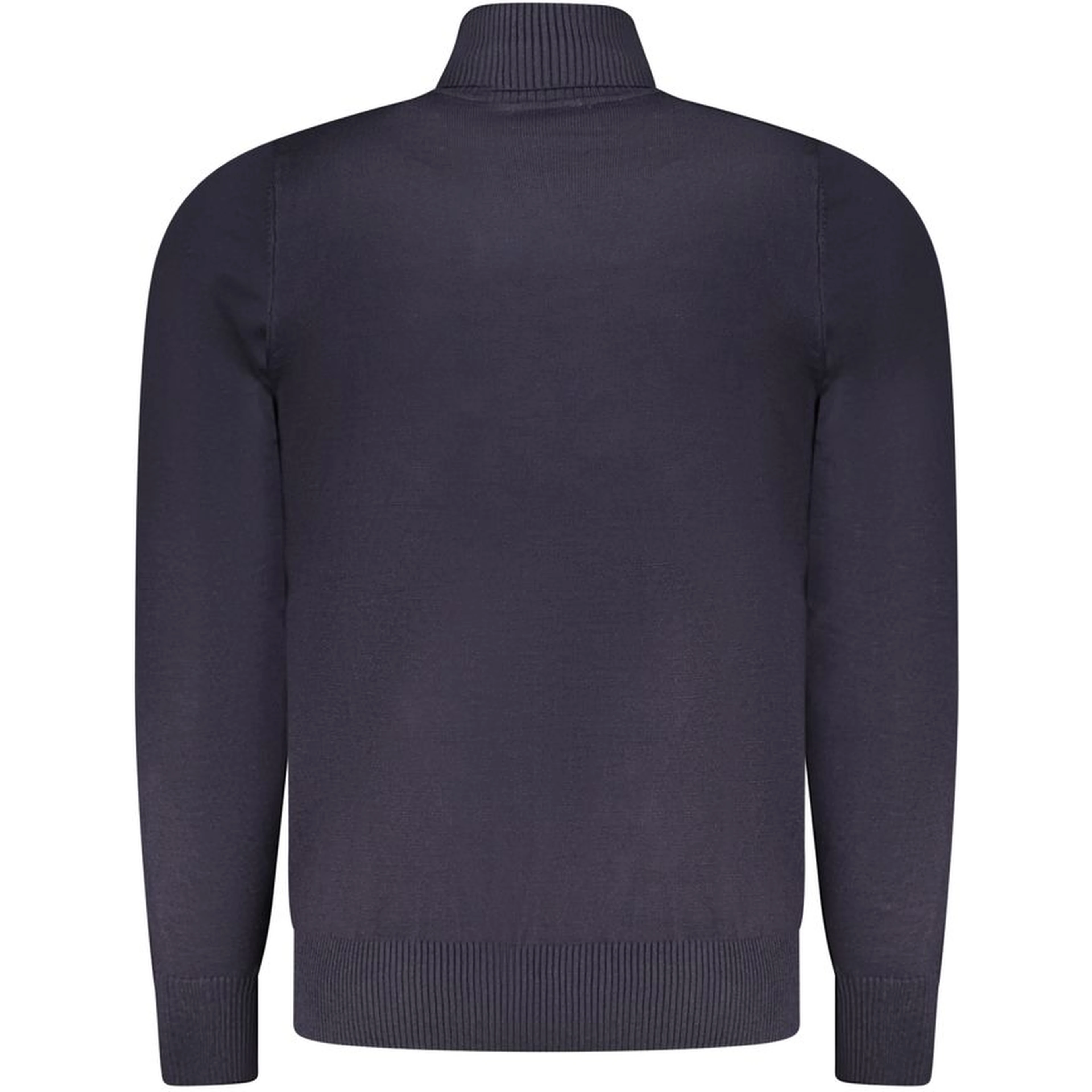 Blu Viscosa Uomo Maglia