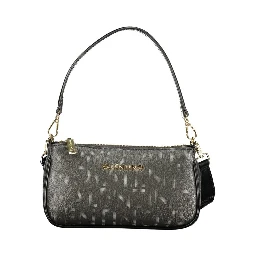 حقيبة يد من البولي إيثيلين الأسود