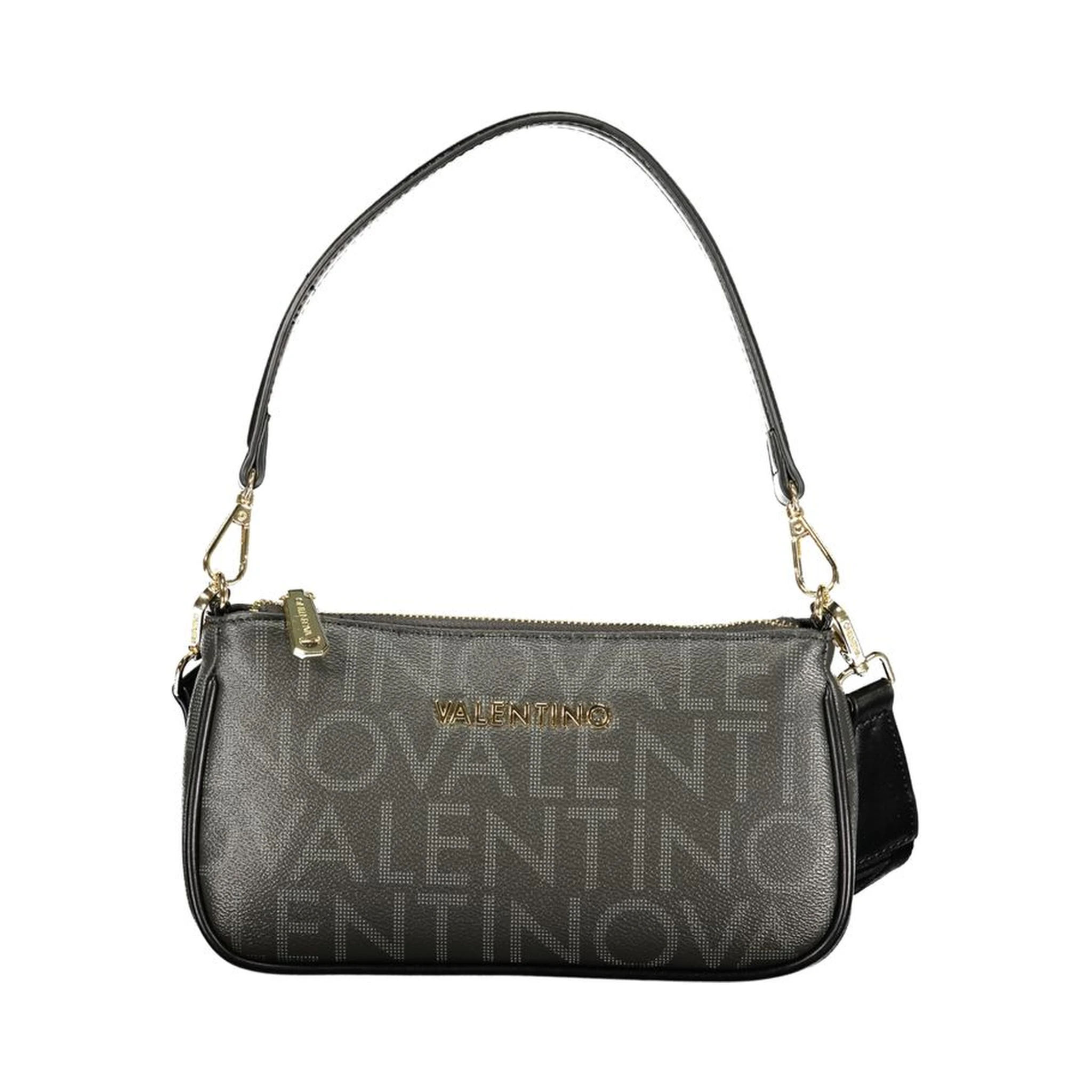 حقيبة يد من البولي إيثيلين الأسود